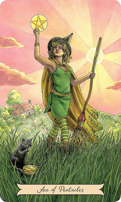 Bicycle Kita Everyday Witch Tarot Cards