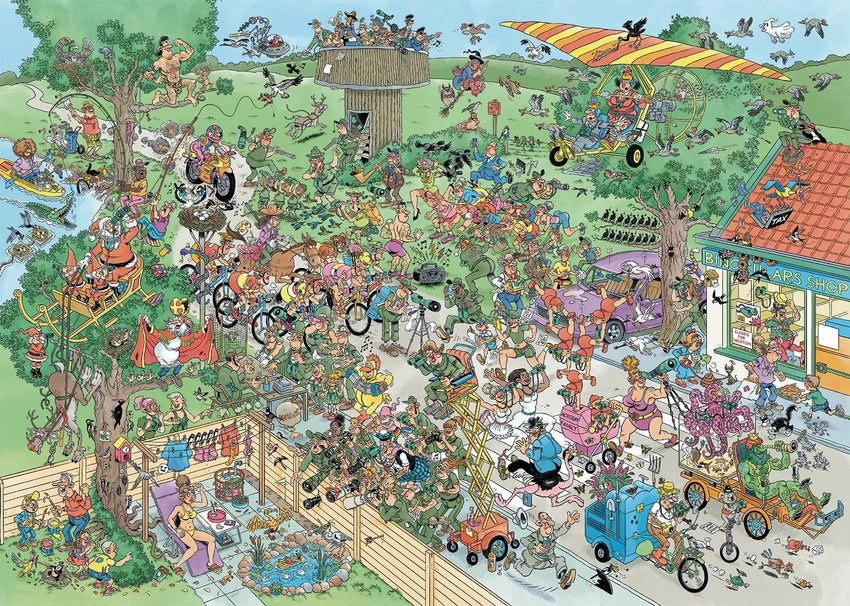 Big Garden Birdwatch, 1000-Universalios dėlionės-Brain Games LT