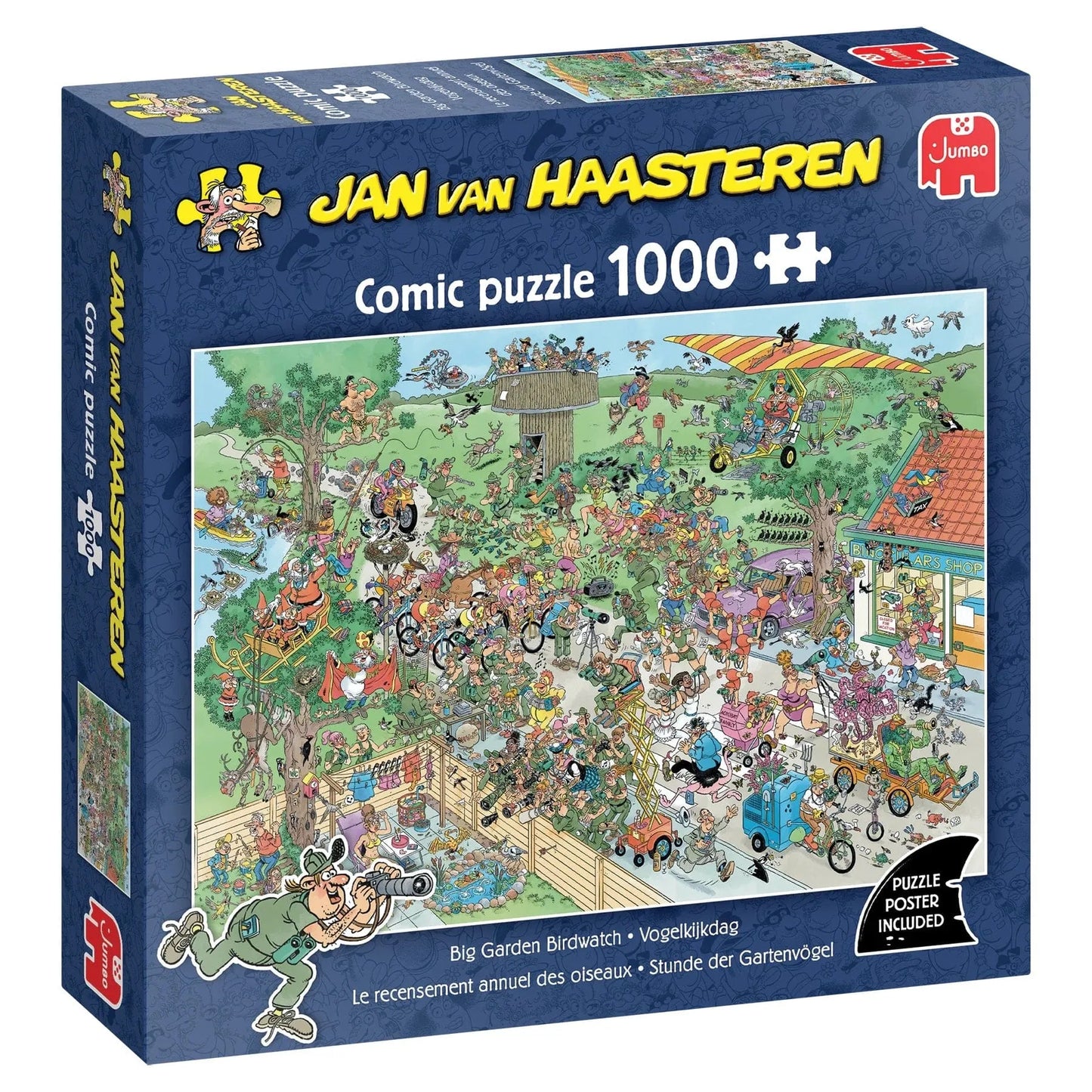 Big Garden Birdwatch, 1000-Universalios dėlionės-Brain Games LT