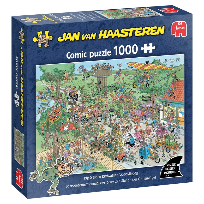 Big Garden Birdwatch, 1000-Universalios dėlionės-Brain Games LT