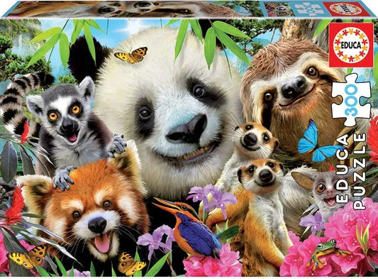 Black-Eyed Friends Selfie, 300-Vaikiškos dėlionės-Brain Games LT