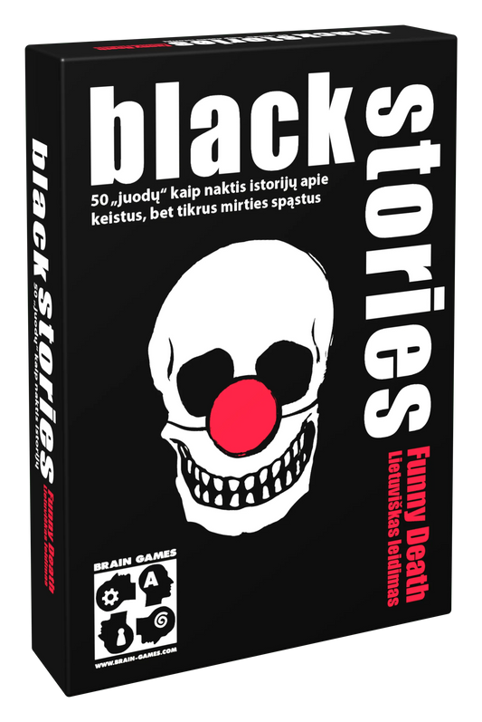 Black Stories Funny Death-Stalo žaidimai-Brain Games LT