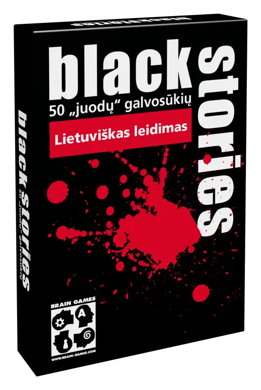 Black Stories LT-Stalo žaidimai-Brain Games LT