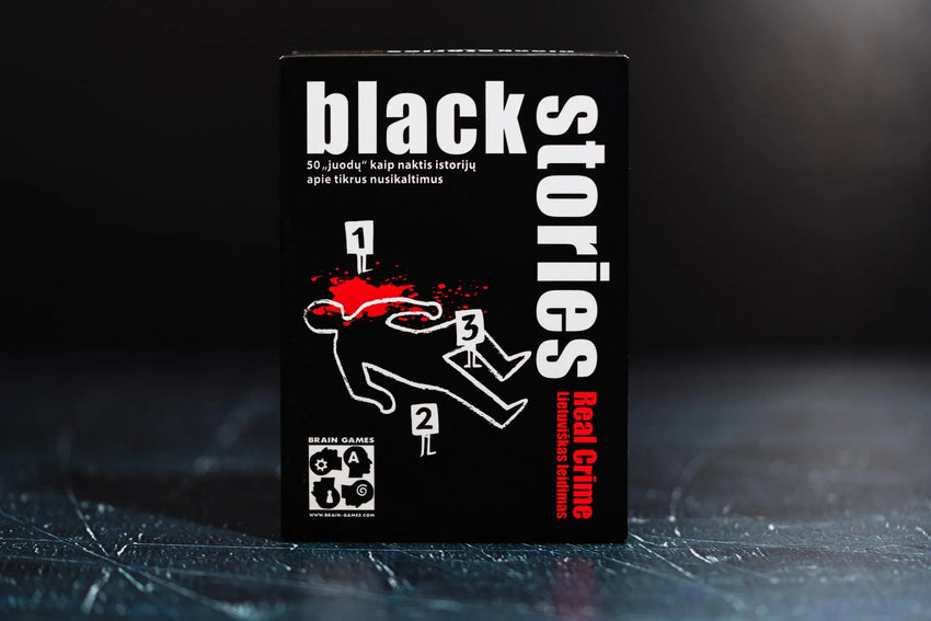 Black Stories Real Crime-Stalo žaidimai-Brain Games LT