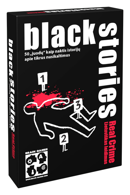 Black Stories Real Crime-Stalo žaidimai-Brain Games LT