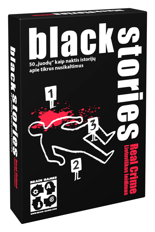 Black Stories Real Crime-Stalo žaidimai-Brain Games LT