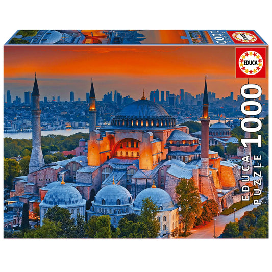 Blue Mosque, Istanbul, 1000-Universalios dėlionės-Brain Games LT