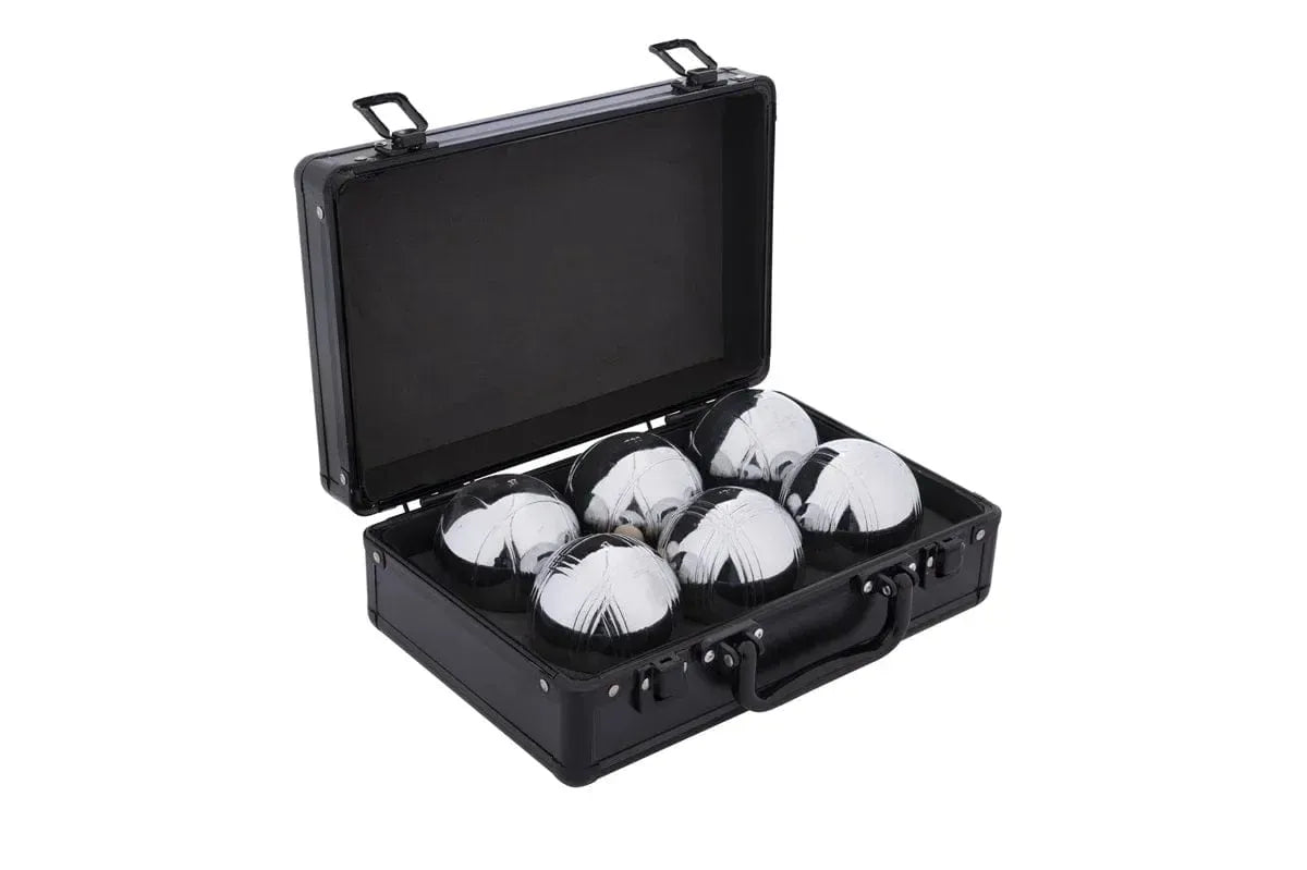 Engelhart Handelsonderneming B.V. Lauko žaidimai Boules 6 balls in black aluminium case