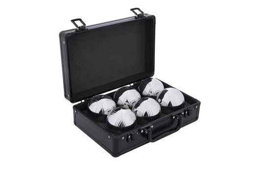 Boules 6 balls in black aluminium case-Lauko žaidimai-Brain Games LT