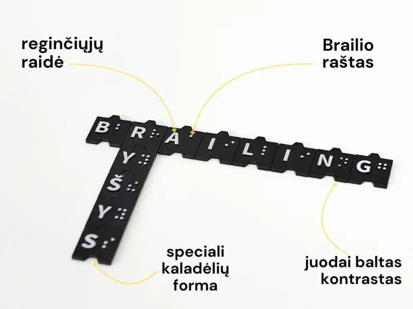 Brailing-Stalo žaidimai-Brain Games LT