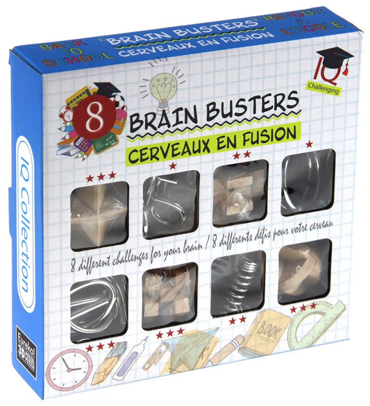 Brain Busters Set of 8-Galvosūkiai-Brain Games LT