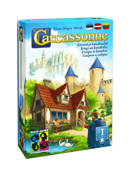 Brain Games LT Stalo žaidimai Carcassonne 1: užeigos ir katedros (Papildymas)