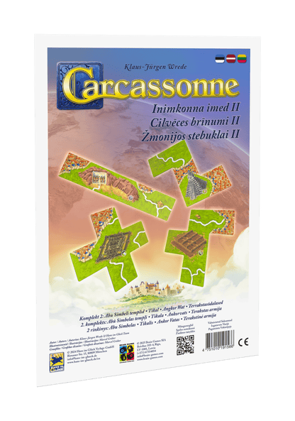 Brain Games LT Stalo žaidimai Carcassonne: Žmonijos stebuklai II