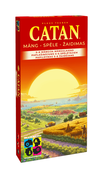 Catan: 5–6 žaidėjams (Papildymas)