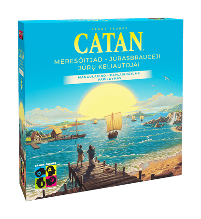 Brain Games LT Stalo žaidimai Catan: Jūrų keliautojai (Papildymas) (2025)