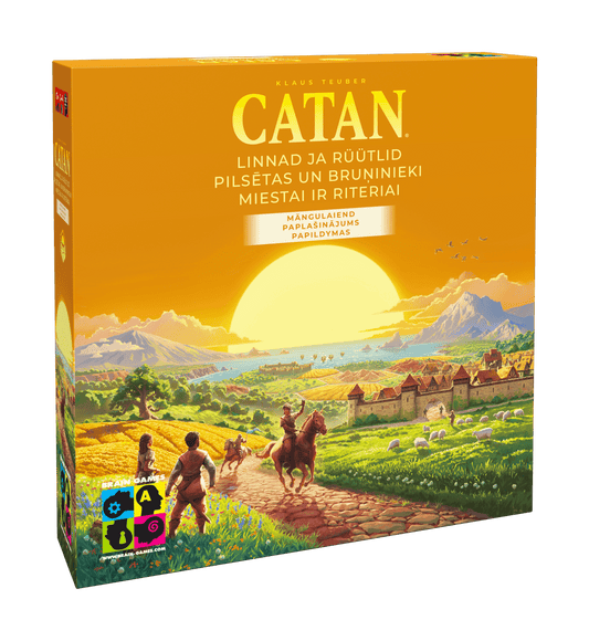 Brain Games LT Stalo žaidimai Catan: Miestai ir riteriai (Papildymas) (2025)