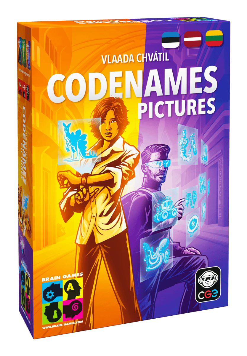 Brain Games LT Stalo žaidimai Codenames Pictures