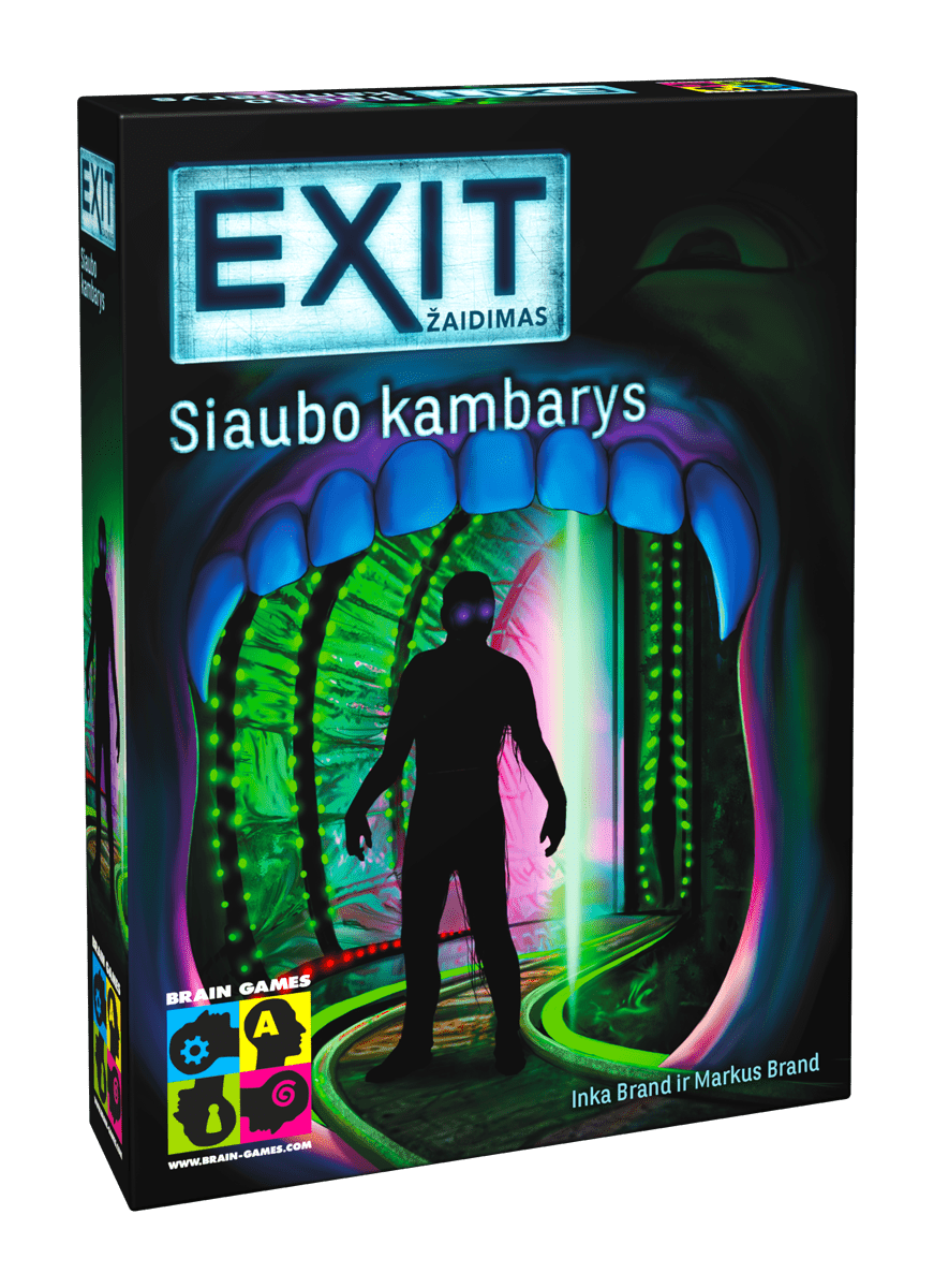 Brain Games LT Stalo žaidimai Exit: Siaubo kambarys