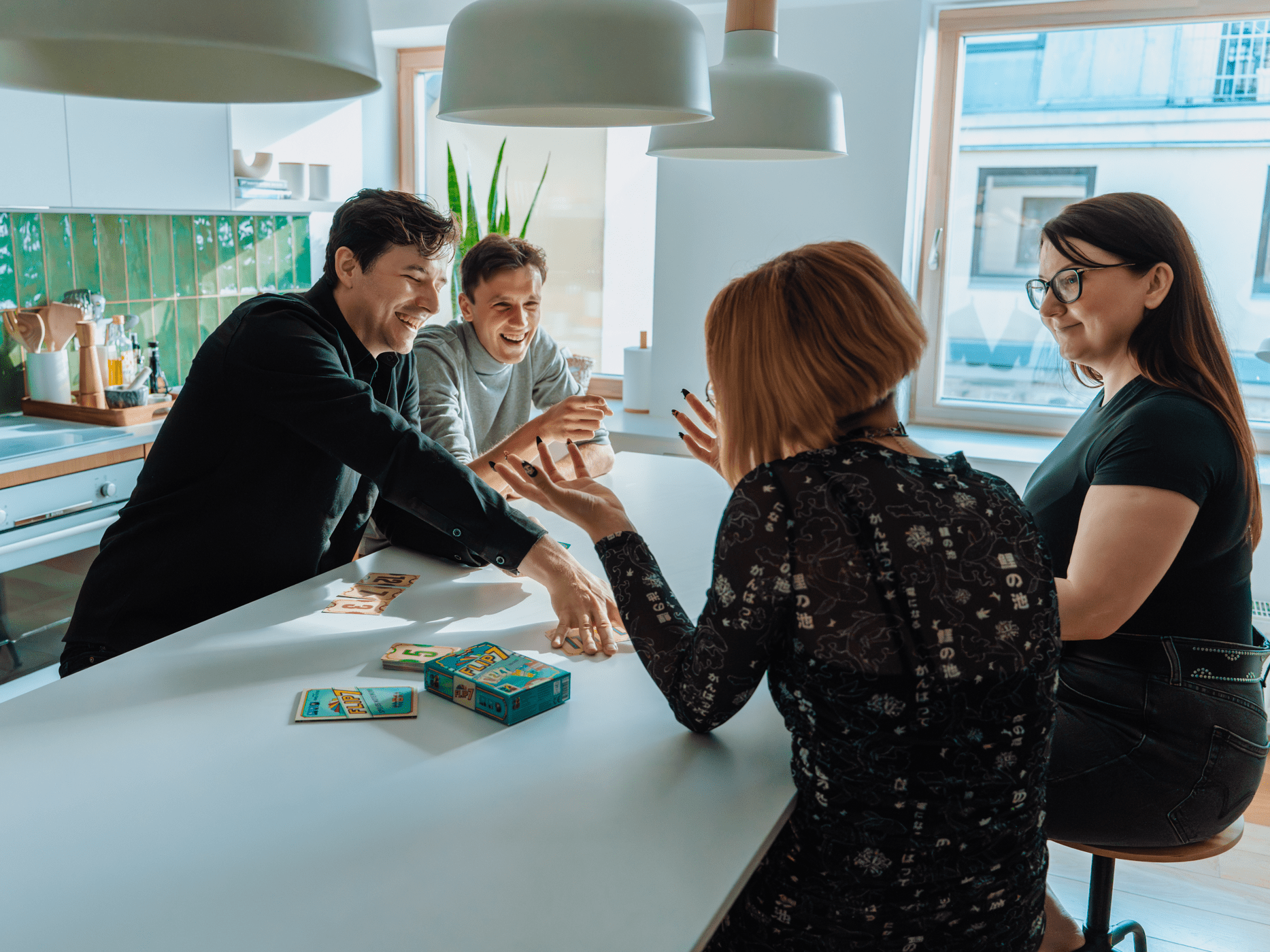 Brain Games LT Stalo žaidimai Flip 7