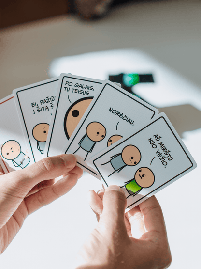 Brain Games LT Stalo žaidimai Joking Hazard