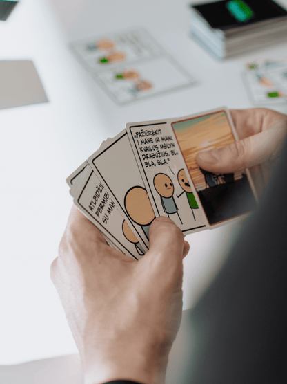 Brain Games LT Stalo žaidimai Joking Hazard