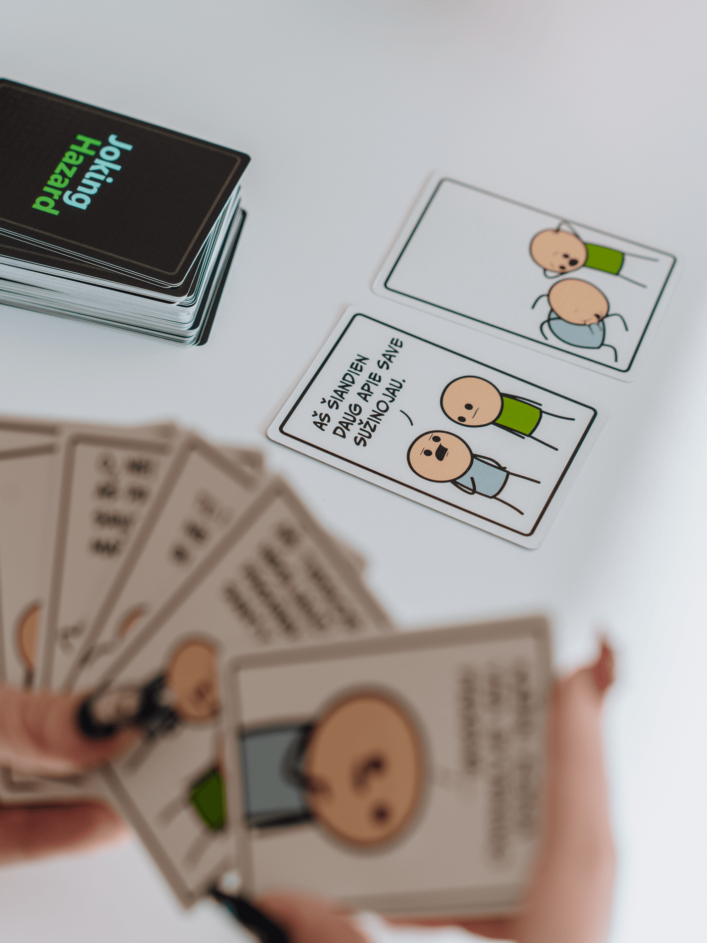 Brain Games LT Stalo žaidimai Joking Hazard