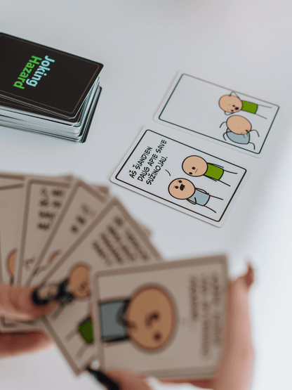 Brain Games LT Stalo žaidimai Joking Hazard
