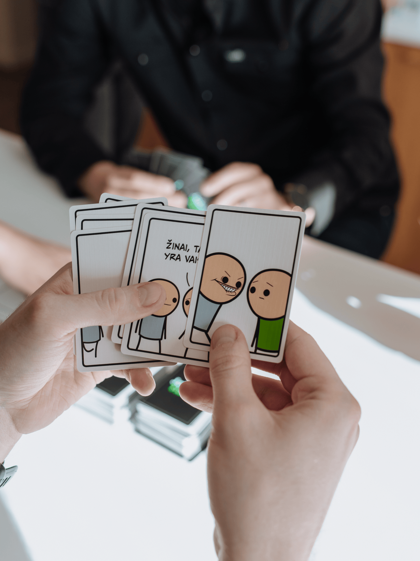 Brain Games LT Stalo žaidimai Joking Hazard