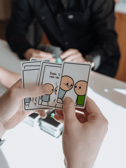 Brain Games LT Stalo žaidimai Joking Hazard