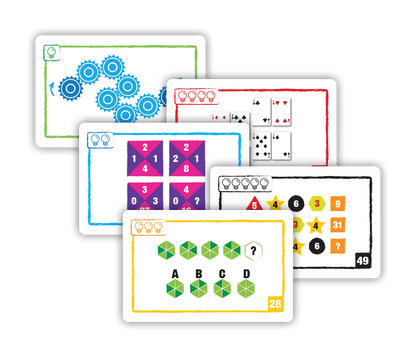 Brain Games LT Stalo žaidimai Logic Cards Blue