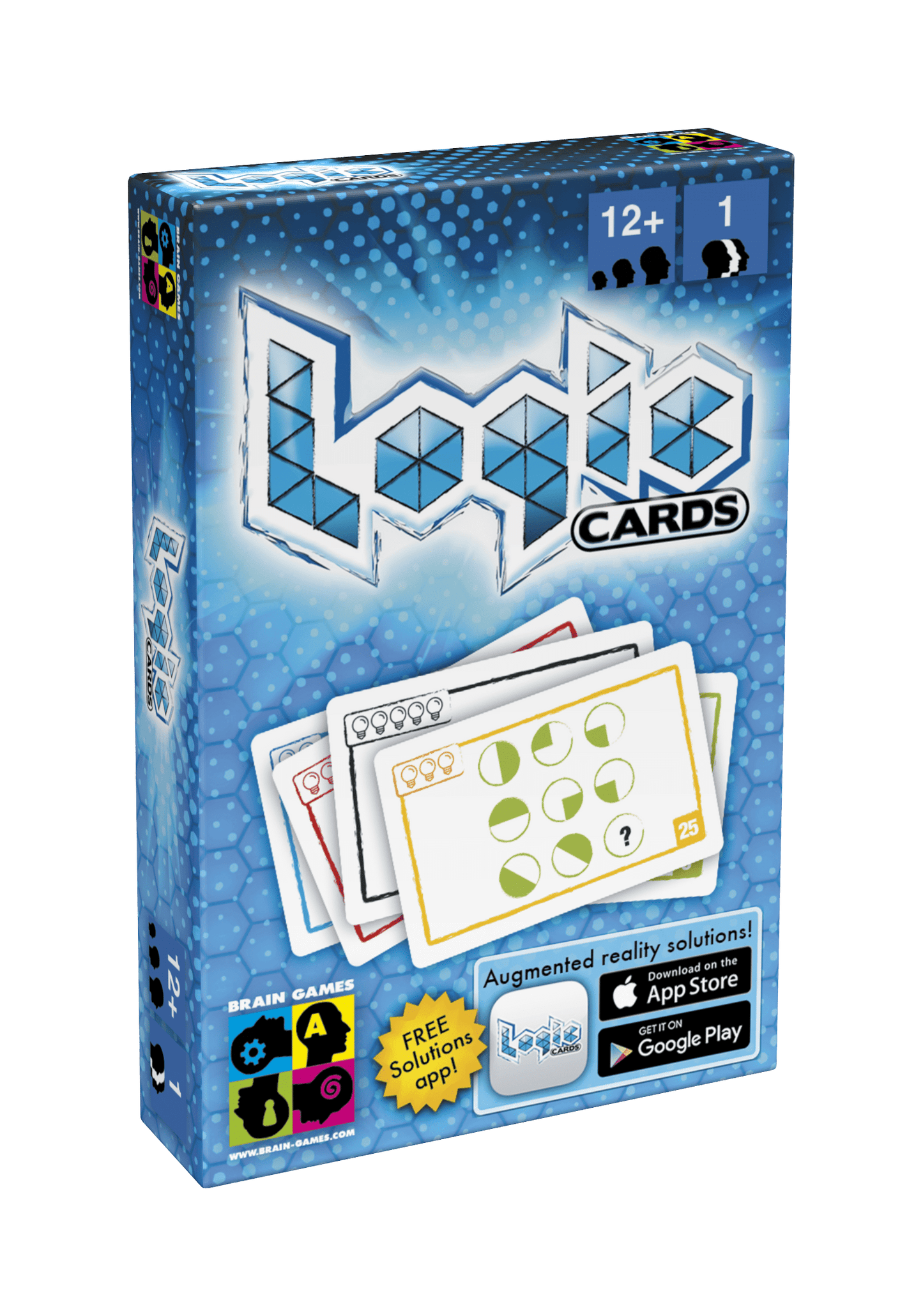 Brain Games LT Stalo žaidimai Logic Cards Blue