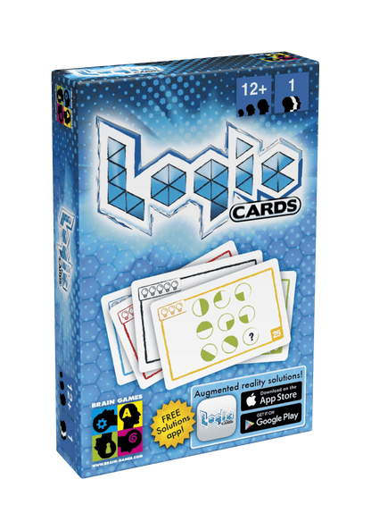 Brain Games LT Stalo žaidimai Logic Cards Blue