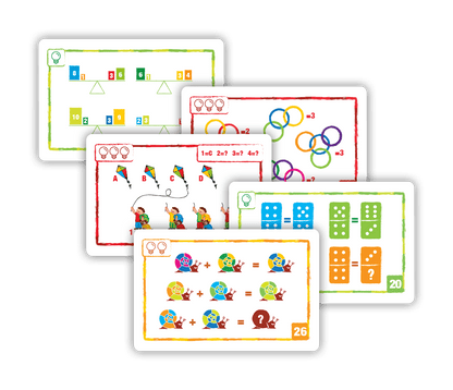 Brain Games LT Stalo žaidimai Logic Cards Kids Green