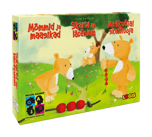 Brain Games LT Stalo žaidimai Meškučiai skaičiuoja (LT, LV, EE, RU)