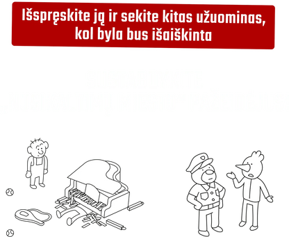 Brain Games LT Stalo žaidimai MicroMacro: nusikaltimų miestas