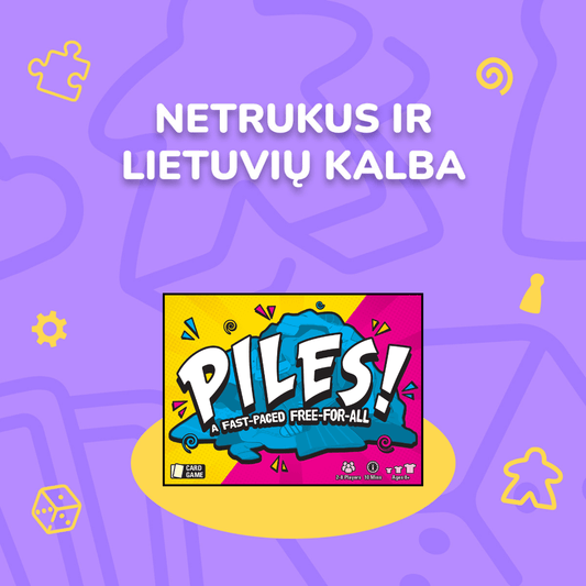 Brain Games LT Stalo žaidimai Piles!