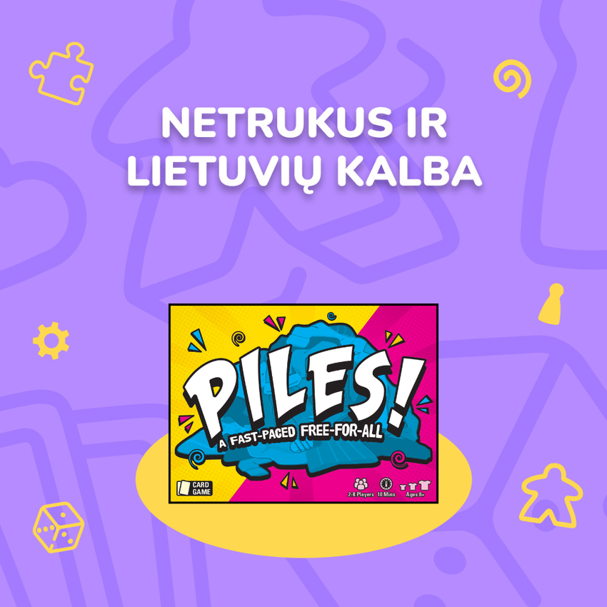 Brain Games LT Stalo žaidimai Piles!