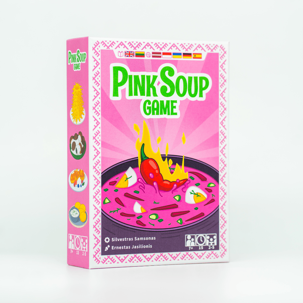 Brain Games LT Stalo žaidimai Pink soup game