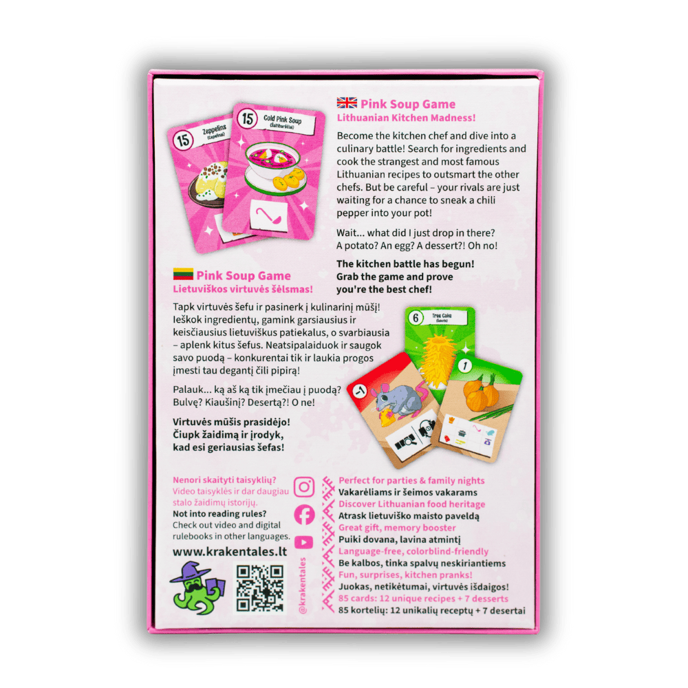 Brain Games LT Stalo žaidimai Pink soup game