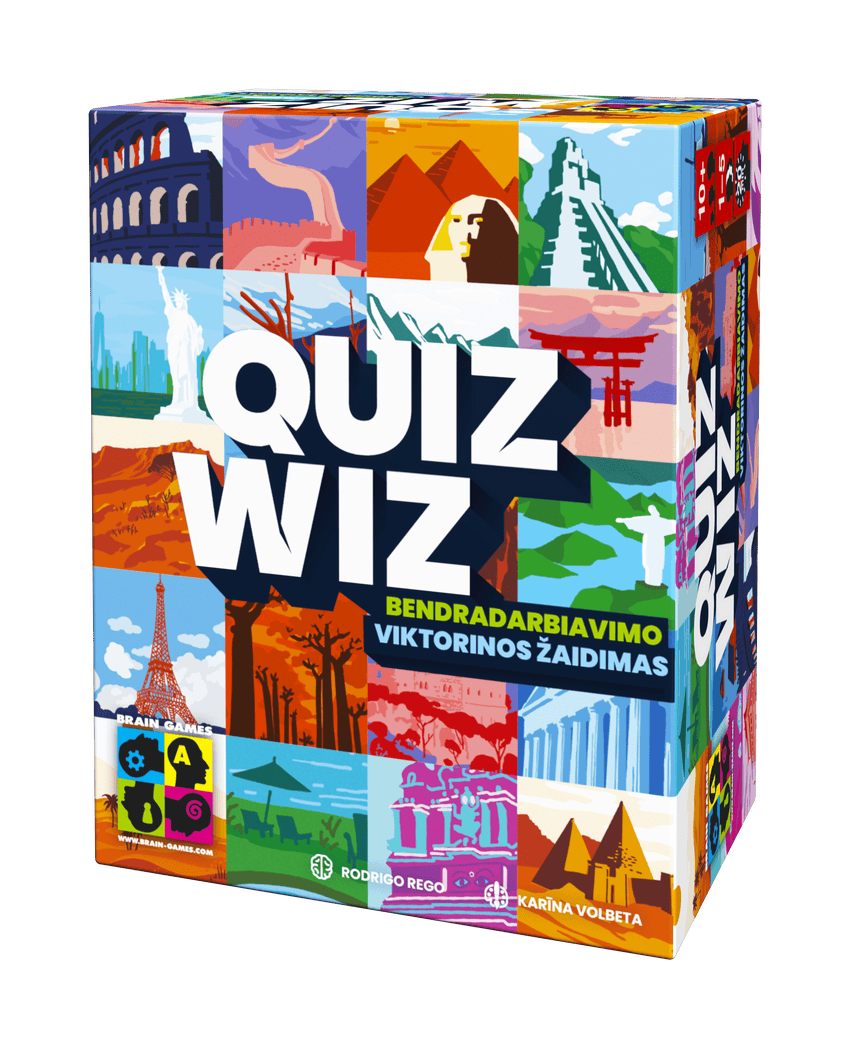 Brain Games LT Stalo žaidimai Quizwiz