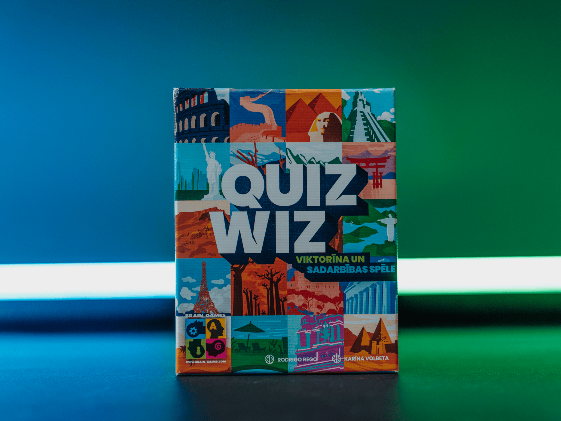 Brain Games LT Stalo žaidimai Quizwiz