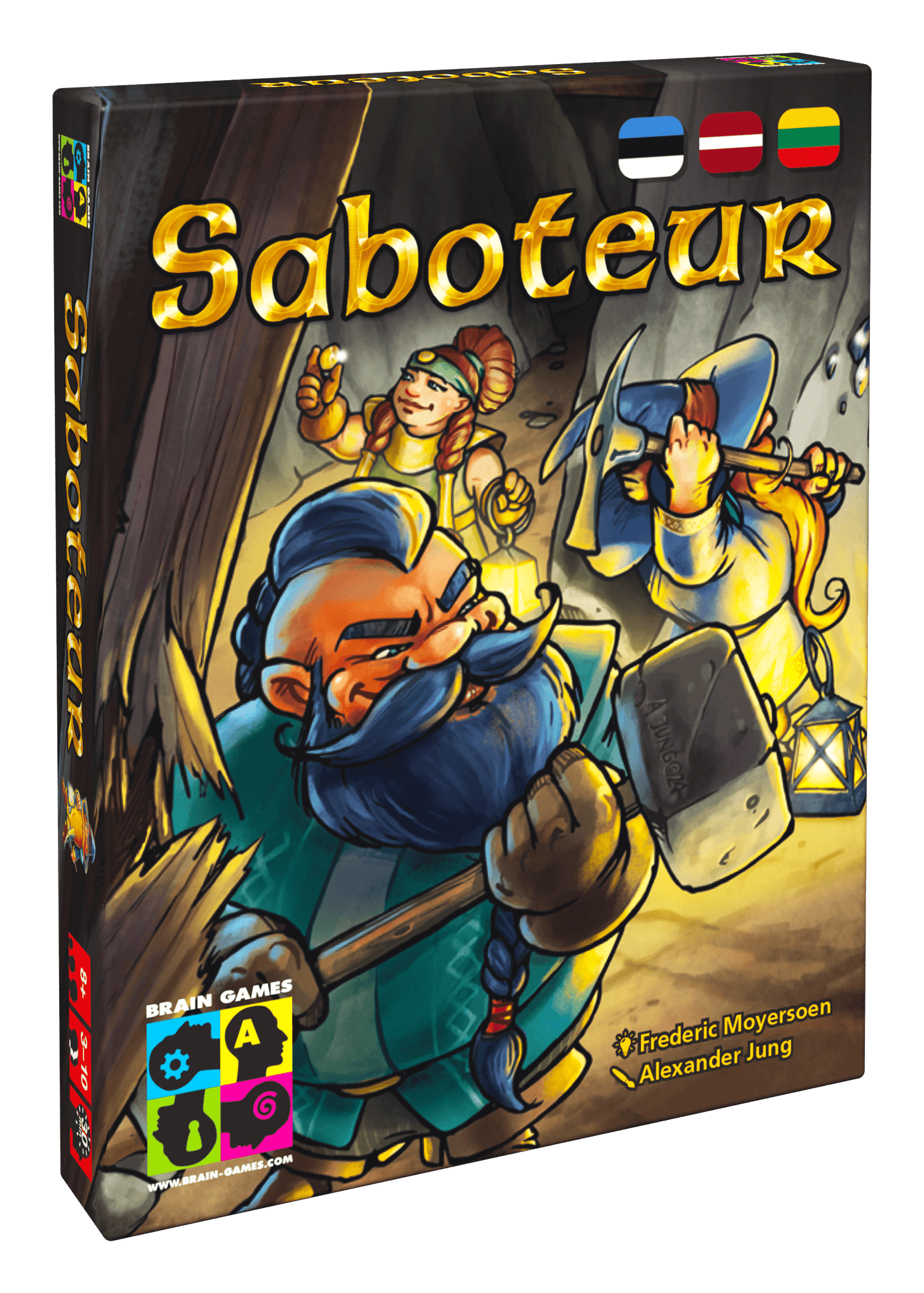 Brain Games LT Stalo žaidimai Saboteur