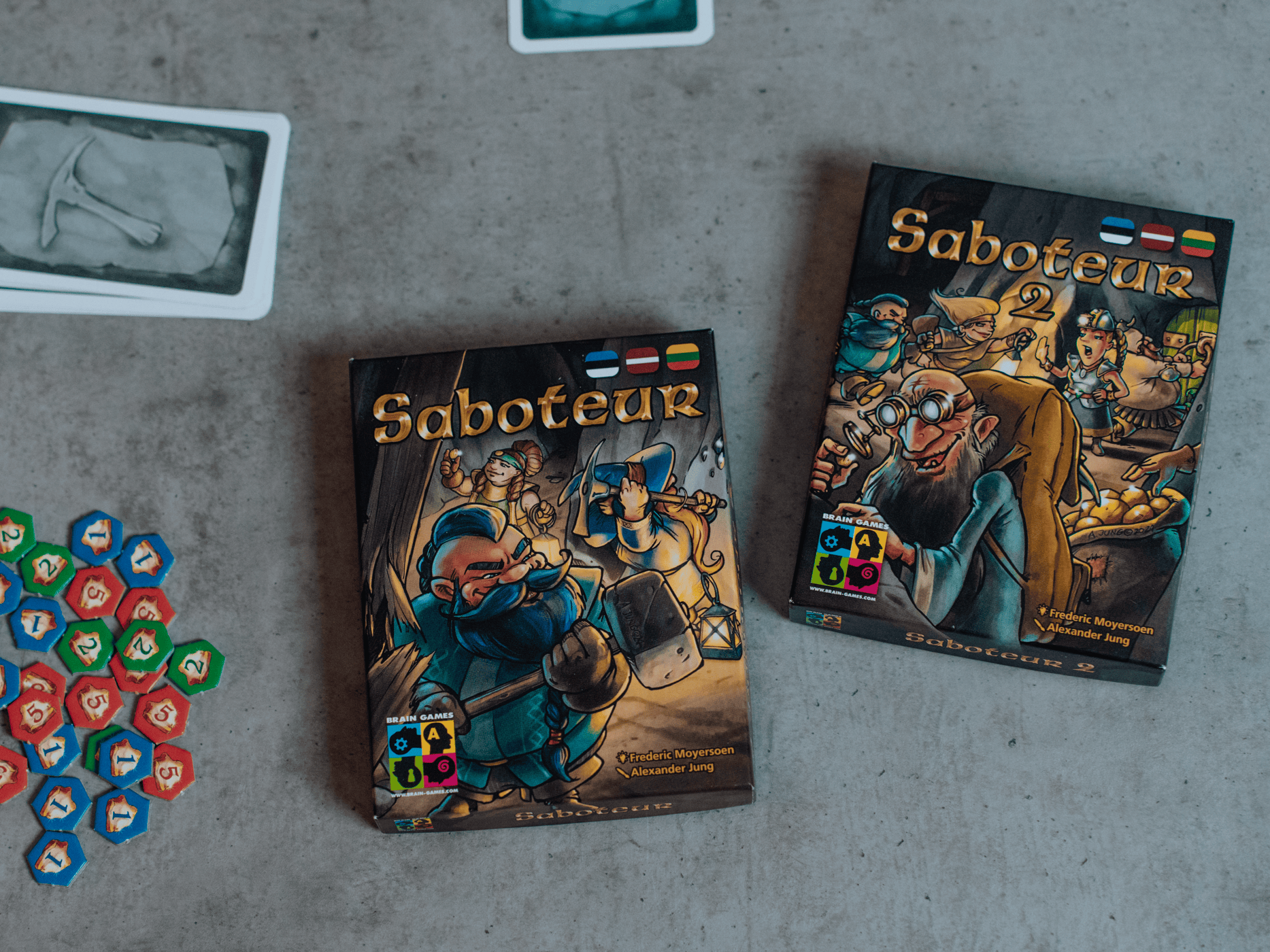 Brain Games LT Stalo žaidimai Saboteur 2 (Papildymas)