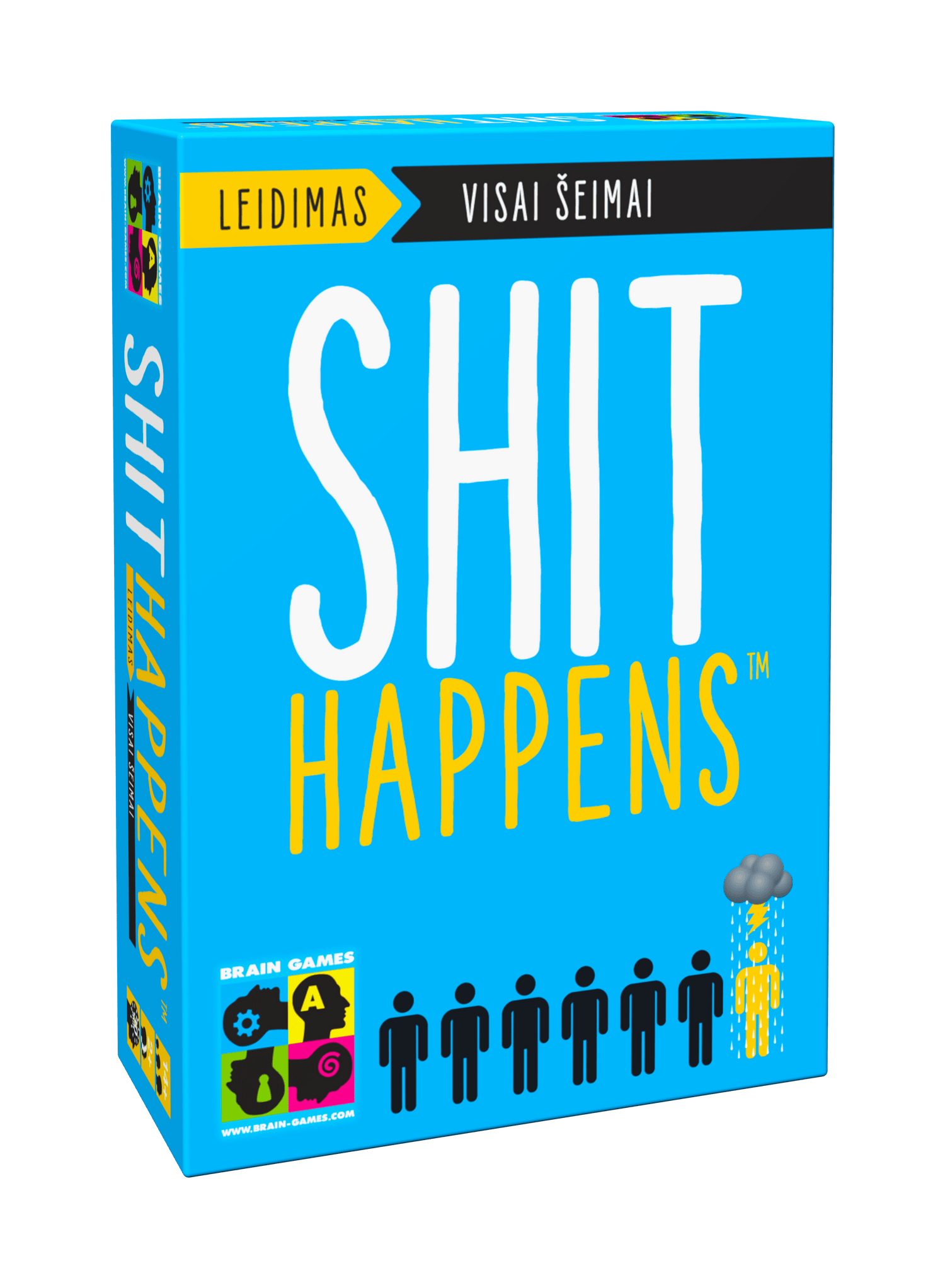 Brain Games LT Stalo žaidimai Shit Happens: Family Edition (LT)