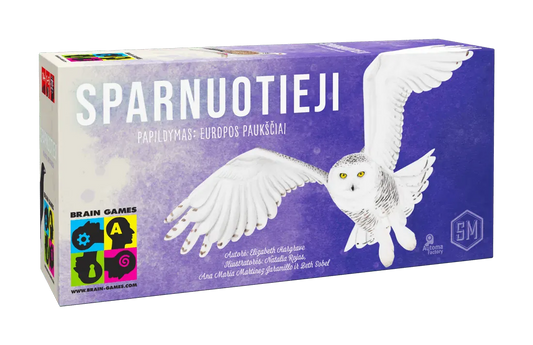 Brain Games LT Stalo žaidimai Sparnuotieji: Europos paukščiai (papildymas)