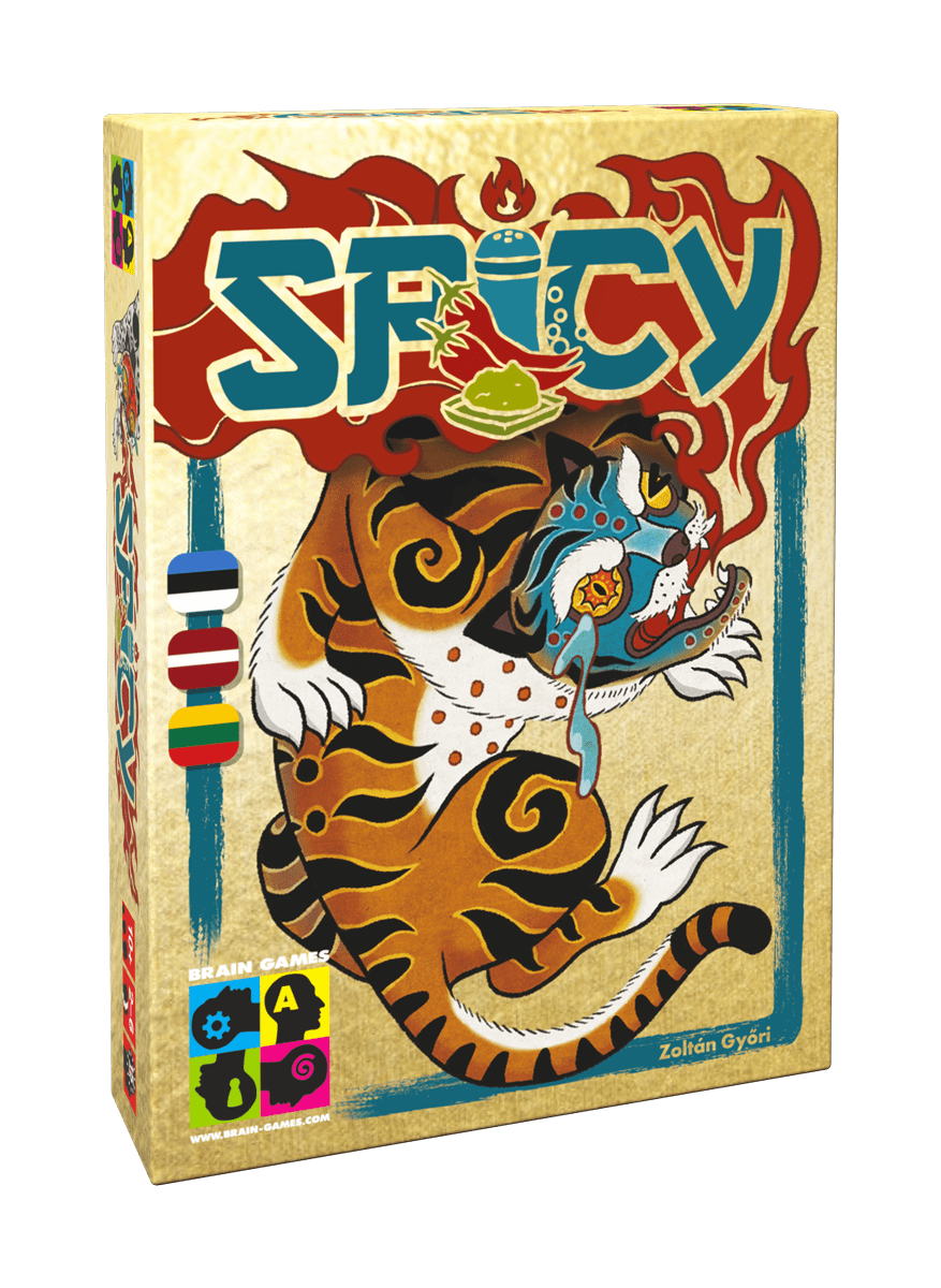 Brain Games LT Stalo žaidimai Spicy Golden