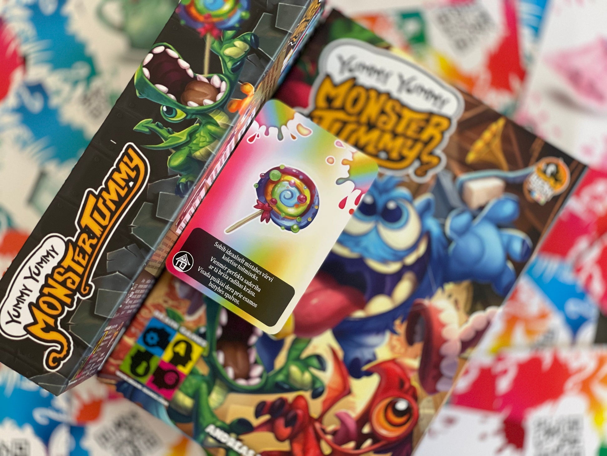 Brain Games LT Stalo žaidimai Yummy Yummy Monster Tummy