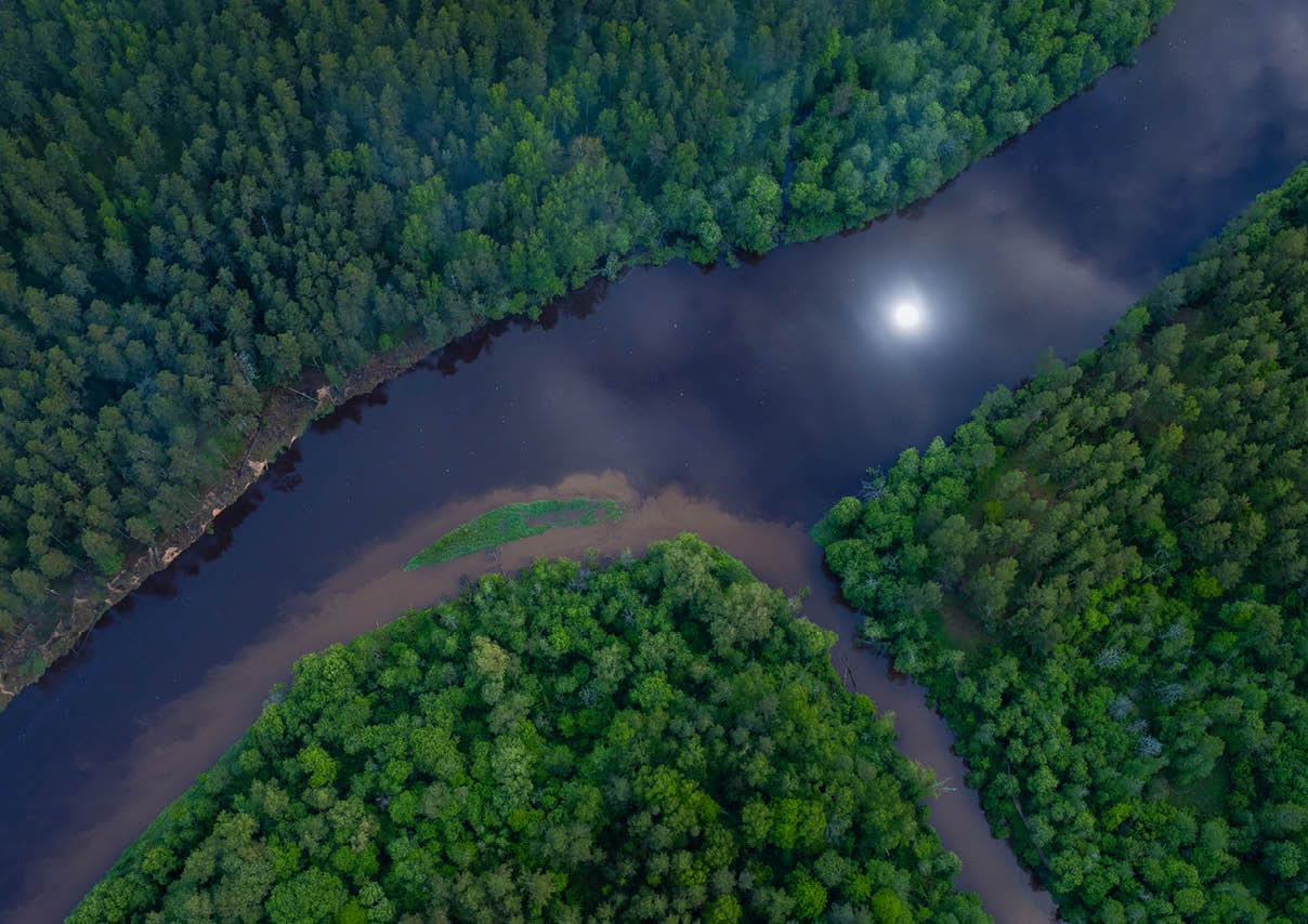 Brain Games LT Universalios dėlionės Gaujos nacionalinis parkas, Latvija, 1000