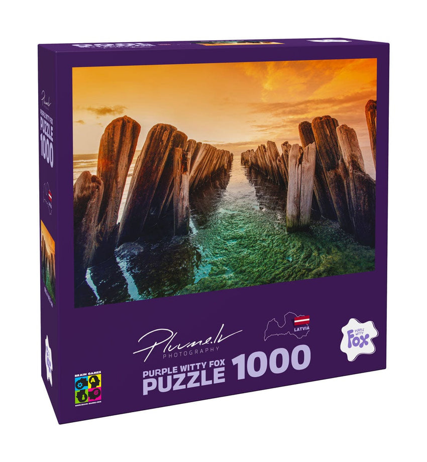 Brain Games LT Universalios dėlionės Košragas, Latvija, 1000