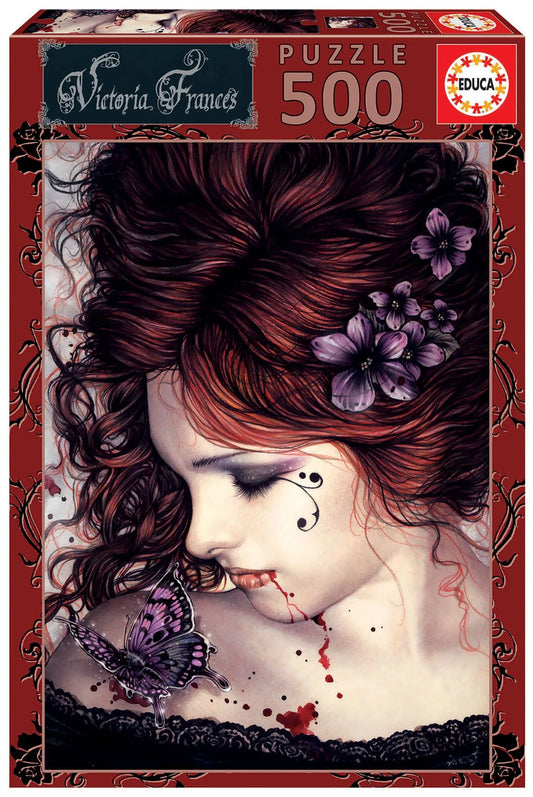 Butterfly, Victoria Francés, 500-Universalios dėlionės-Brain Games LT